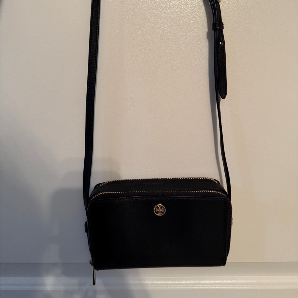 New without tag Tory Burch Parker Double-Zip Mini Bag